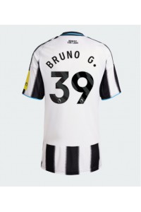 Newcastle United Bruno Guimaraes #39 Jalkapallovaatteet Naisten Kotipaita 2025-26 Lyhythihainen